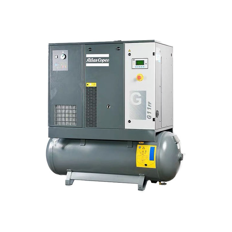 Οι προμηθευτές συμπιεστών συμπιεστή αέρα Atlas Copco κατασκευάζουν τον αέρα με στεγνωτήριο αέρα