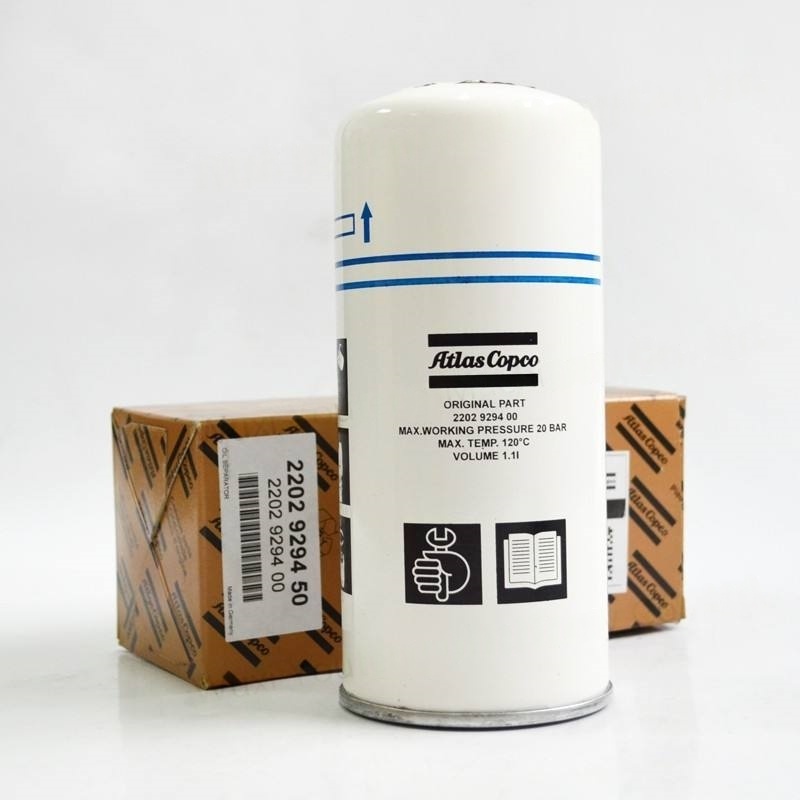 Πρωτότυπος συμπιεστής ATLAS COPCO AIR 2202929400 Διαχωριστή ελαίου πετρελαίου