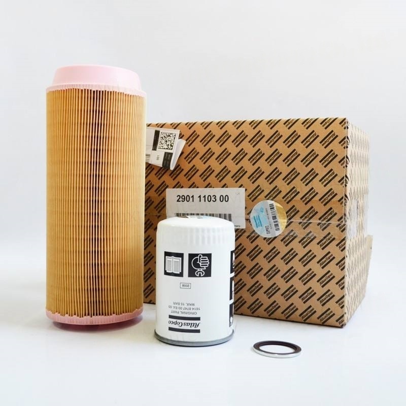 Atlas Copco Original Air Compressor Oil Filter Separator Service Kit Βιομηχανικό Συμπιεστές Μοντέλο 2901110300
