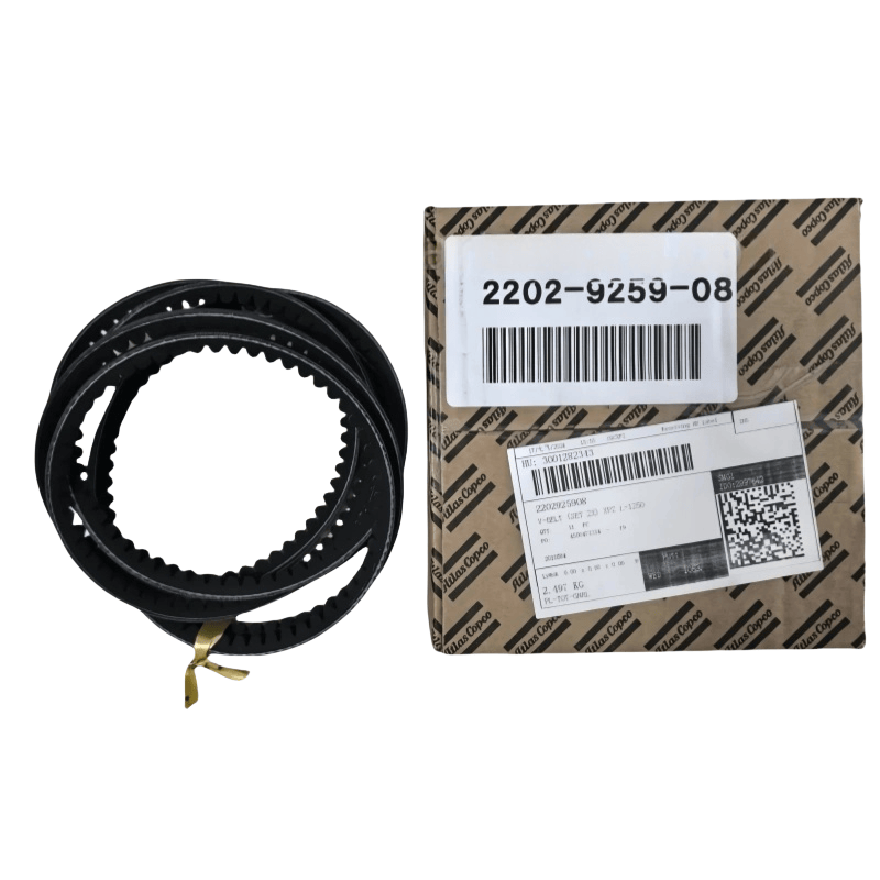 2202925908 ATLAS COPCO V-BELT (SET 2X) XPZ L = 1250 AC για συμπιεστή βιδωτό συμπιεστή με πετρέλαιο