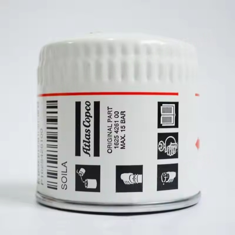 1625426100 Atlas COPCO Filter Oil για συμπιεστή βιδών με ένεση λαδιού Original