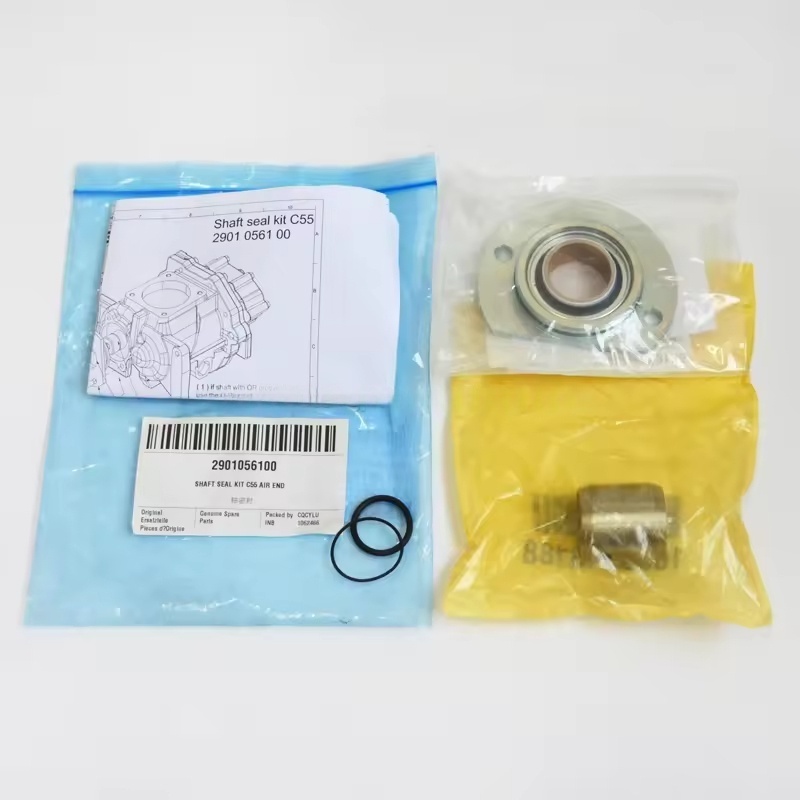 2901056100 ATLAS COPCO Air Compressor Shaft Sleeve Oil Seal Kit C55 Oil Oil Original