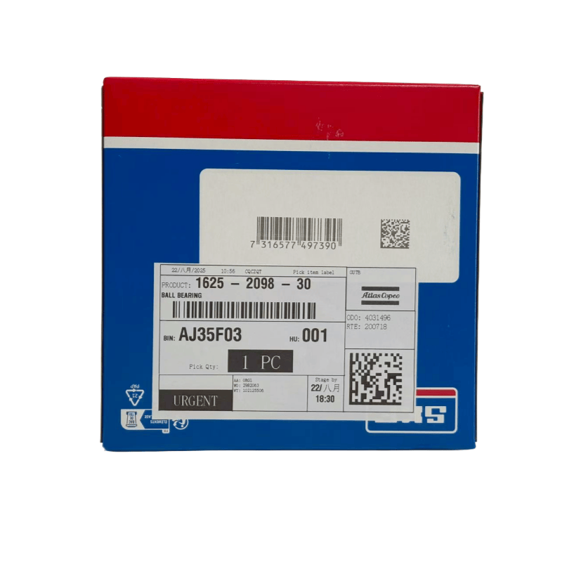 1625209830 Atlas Copco Air Compressor Ball ρουλεμάν