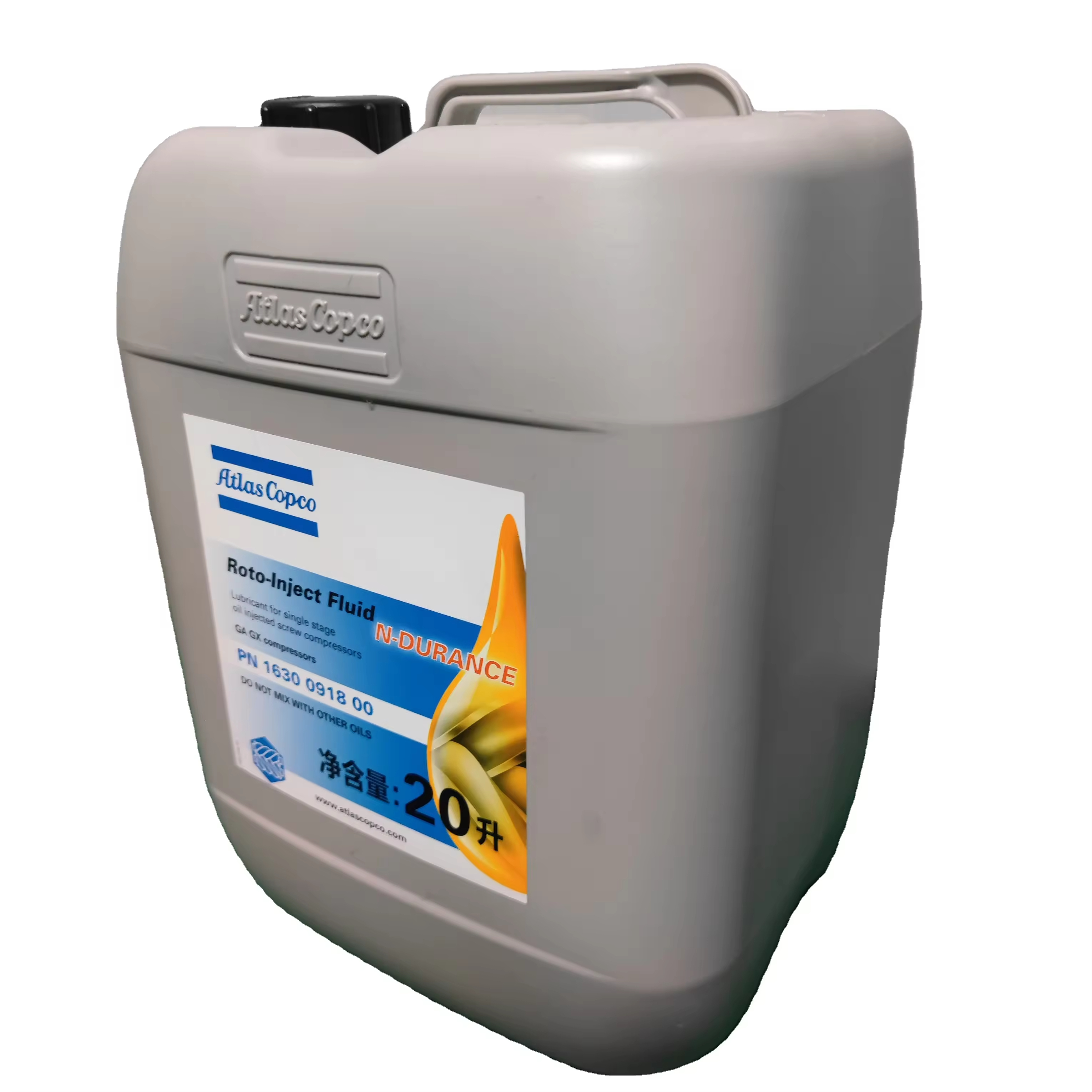 1630091800 Lubricant Atlas Copco για συμπιεστές βιδών με ενδοεπικευχία Singoil GA GX