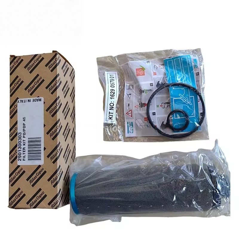 ATLAS COPCO 2901300303 KIT FILTER PDP 45 για διήθηση ακαθαρσίας του συμπιεστή υψηλής ακρίβειας Εύκολη εγκατάσταση