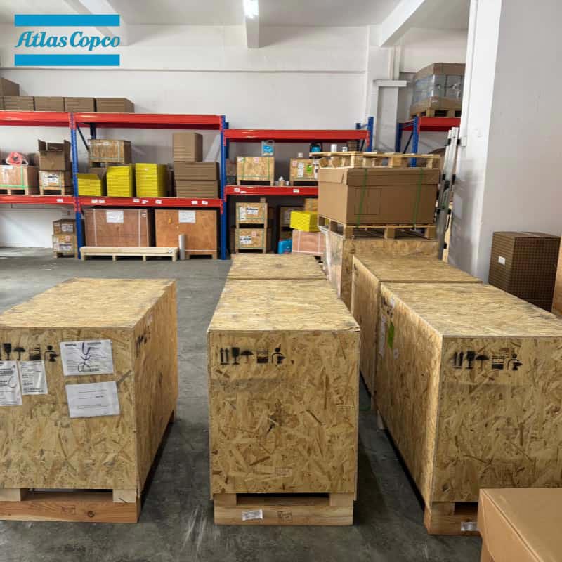 Atlas Copco 1616757591 2902022210 Γνήσιο στοιχείο κοχλία αέρα GA GX Series Κεφαλή συμπιεστή