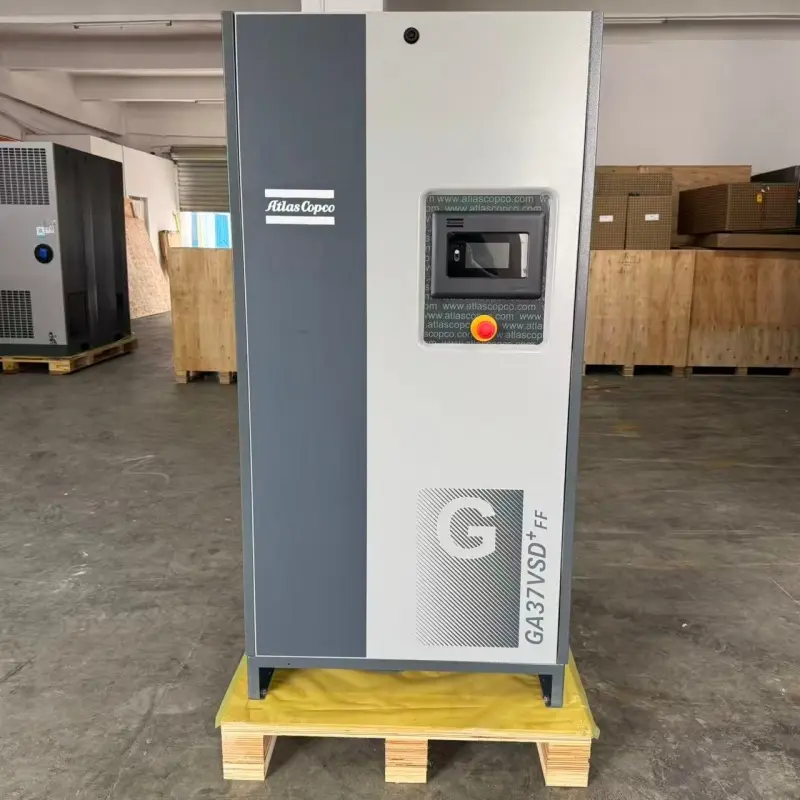 Atlas Copco GA37 VSD+ FF 37kW 50HP Συμπιεστής με βίδα αέρα με έγχυση λαδιού για τη βιομηχανία