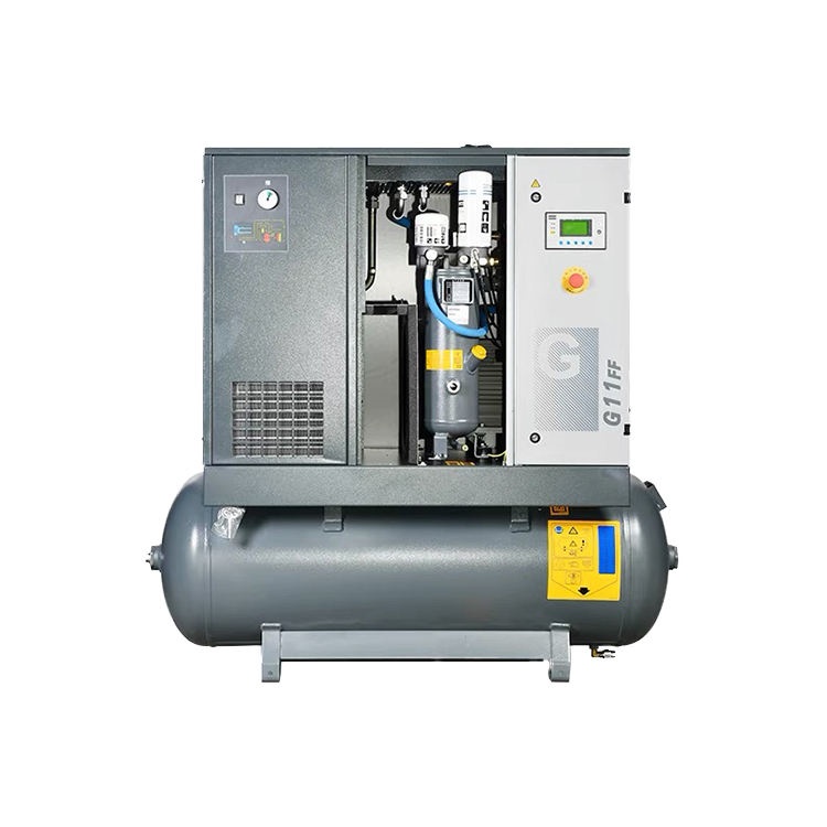 Οι προμηθευτές συμπιεστών συμπιεστή αέρα Atlas Copco κατασκευάζουν τον αέρα με στεγνωτήριο αέρα