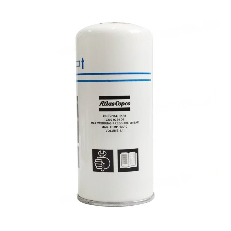 Πρωτότυπος συμπιεστής ATLAS COPCO AIR 2202929400 Διαχωριστή ελαίου πετρελαίου